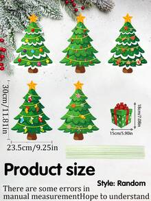 Christmas Tree Yard Sign, Large Outdoor Christmas Decoration, Waterproof Christmas Tree Lawn And Garden Sign, Suitable For Decorating Flower Pots, Holiday Decoration, Path And Front Yard Party, Christmas Decor - Christmas Tree Ground Stake - View 7