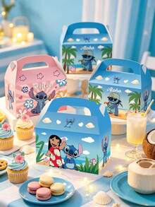 Disney This Stitch Tropical Aloha Theme Party Gift Box Set Provides A Practical Packaging Solution For Pop Culture Themed Celebrations And Private Social Gatherings, Made Of Upgraded Thickened Cardboard - Multiple Styles - View 8