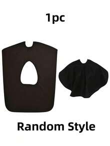 1pc High-Quality Anti-Static Haircutting Cape, Made Of Anti-Adhesion Fabric, Perfect For Precision Haircuts. Tailored For Barbers And Stylists, Featuring Transparent Design And Premium Materials, Ideal For Hair Salon Use - Multicolor - View 11