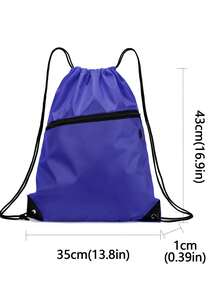 Drawstring Backpack For Sports, Swimming And Travel, Durable Drawstring Backpack Suitable For Outdoor Sports And Fitness - Multicolor - View 5