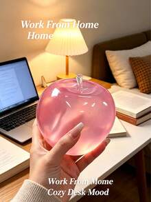 1pc Apple Decoration, Office Decor, Adult Desk Ornament, Suitable For Adult Party, Soft And Fluffy, Birthday Gift, Gift Bag Small Gift, Soft And Fluffy, - Multiple Styles - View 1