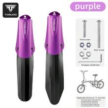 TOSUOD Mountain Bike Mudguard, Front And Rear Wheel Universal Mud Guard, Quick Release Installation, Stable And No Shaking, Blocks Mud And Water Splashing, Mountain Bike Commuting And Off-Road Riding Protection Accessory - Multicolor - View 12