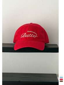 Soft Top Red Brand Plain Baseball Cap For Women, Makes Face Look Smaller, Couple Solid Color Hat, Spring/Summer Outdoor Deep Crown Large Head Circumference Wide Brim Sun Hat - Multicolor - View 6