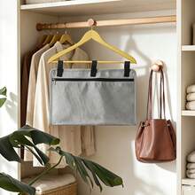 Hidden Closet Wallet Storage Hanging Bag, Can Be Used For Storing Documents, Tickets, Watches And Other Valuable Items Separately, Hidden Closet Hanging Bag (Multiple Colors Available) - View 5