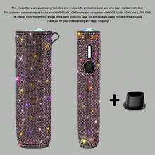 BLBLBL 1SET (1pc Protective Case + 1pc Disassembly Tool) Multi-Color Solid Color Sparkling Rhinestone 360° Artificial Diamond With Large Hanging Hole Luxury Electronic Cigarette Protective Shell FOR IQOS ILUMA I ONE/ILUMA ONE; Suitable For Daily Protection Of Your IQOS Lrma I-One, The Diamond Sparkling Features Are Even More Prominent Under Brilliant Lights And Sunlight! More High-End As A Gift - Diamond Version - View 21