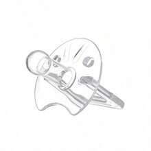 1pc/2pcs Transparent Silicone Baby Pacifier, Silicone Material, Heat Resistant Up To 120°C, Sterilizable, Material, Soft And Elastic, Easy To Clean, Day And Night Models, Suitable For Babies 3 Months And Older For Daily Use - Clear - View 7