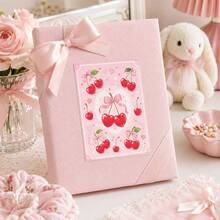 10pcs Cute Fruit Self Adhesive Stickers, Colorful Cherry Strawberry Grape Lemon Pineapple Decorative Decals For Notebook, Wall, Cabinet, Gift Box & DIY Decor - 10Pcs - View 5