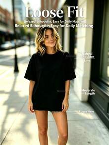 Women T-Shirts - Black - View 6