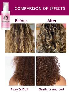 100ml Curl Cream+ 250ml Curl Care Conditioner - Curl Cream+Conditioner - View 7