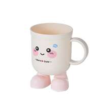 1pc Household Toothbrush Cup, Student Dormitory Mouthwash Cup, Couple Toothbrush Holder - Multiple Styles and Colors - View 13