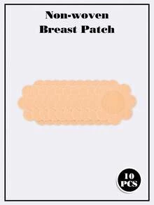 2pcs Women's Triangle Silicone Breast Pads, Provide Soft Support; Replaceable Bra And Swimsuit Inserts - Multi-color - View 10