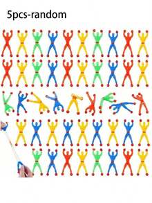 5/10/20/30pcs Sticky Climbing Wall Toys For Boys, Party Favor Set, Fun Finger Toys, Gift Bag Fillers, Random Colors - Multicolor - View 10