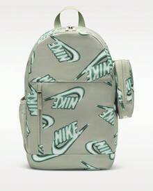 Nike Elemental School Backpack With Spacious Main Compartment, Side Pockets, And Pencil Case, Sporty And Modern Design - Green - View 1