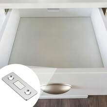 Ultra-Thin Magnetic Door Stopper, Cabinet Door Magnetic Latch, Self-Adhesive Closing Hardware, Suitable For Wardrobe, Cabinet, Drawer, Cabinet Magnet Replacement Part, Cabinet Door Reinforcement Accessory - Multiple Styles - View 5