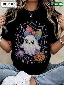Women T-Shirts - Black - View 1