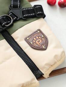 1PC Pet Clothes 2026 New Arrival Small Dog Puppy Cat Cute Pet Style Windproof Warm Colorblock Cool Claw Vest - Card Green - Multicolor - View 6