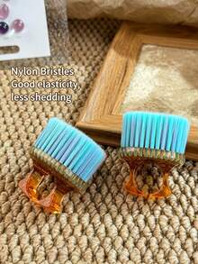 10pcs Mini Nail Files With 1 Pc Cleaning Brush Disposable Nail Files Double Sided Sandpaper For Natural Acrylic False Nails, Home And Salon Use - Multicolor - View 5