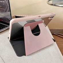1件粉色豹紋360度旋轉平板保護殼，相容於iPad 10代 10.9吋 2022智能保護殼/Air 13(M3 2025)/Air 11(M3 2025)/11(A16 2025)，相容於OPPO Pad，相容於 MatePad，相容於Vivo Pad，相容於Honor Pad，相容於Xiaoxin Pad - 彩色 - 查看 6