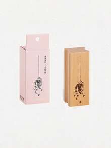 A Vintage Floral Wooden Stamp, Featuring Exquisite Flower And Plant Patterns, Perfect For Handmade DIY Scrapbooking Decorations, A Gift For Family. - Single Piece - View 16