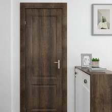 1 Roll Brown Minimalist Elegant Wallpaper - Brown Wood Grain - View 7