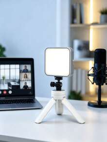 Chân đế mini để bàn, giá đỡ để bàn gấp gọn có vít 1/4", phù hợp cho máy ảnh nhỏ, đèn fill light, thiết bị vlog - Xem 6