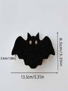 2pcs/4pcs Halloween Random Color Multi-Function Cleaning Brush Dishwashing Sponge Cloth 3-Layer Kitchen Cleaning Sponge - Halloween Creative Bat Sponge Scrubber - View 7
