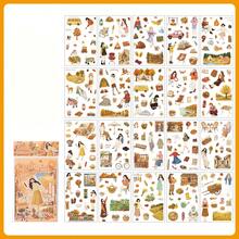 1 buah Buku Stiker, Stiker Adegan Karakter Kehidupan Sehari-hari Bertema Empat Musim, Warna Cerah & Ilustrasi Indah, Stiker Scrapbook Multifungsi untuk Dekorasi, Jurnal Seni, Pembuatan Kartu, Stiker DIY Buatan Tangan, Hadiah Liburan - Buku stiker - View 12