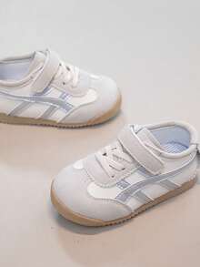 Giày leo núi cho bé trai phối màu vàng nâu, đế dày chống trượt, giày thể thao outdoor sneaker - Bạc - Xem 3
