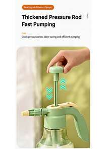 1pc Pneumatic Pressure Sprayer Bottle, High‑Pressure Watering Can For Home Gardening, Portable Small Handheld Spray Bottle For Plant Watering Spraying - A - View 8