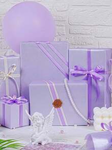 Juego de 100 hojas de papel de seda morado, papel para manualidades festivas, suministros para envolver regalos DIY, decoración para fiestas de cumpleaños y bodas, envolver ramos para el Día de la Madre, Pascua, graduación, Acción de Gracias, Halloween, Navidad, decoración de regalos de otoño - Varios estilos - Ver 2
