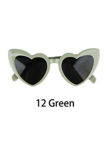2/12/24pcs Heart-Shaped Frame Glasses, Suitable For Fashion Theme Concerts, Weddings And Store Celebration Guest Favors, Perfect For Party And Performance Looks - Eyeglasses Set - View 25