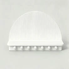 Curved Storage Wall Rack - Modern And Minimalist Entrance Key Hook Rack - With Countertop And Storage Divider - Wall-Mounted Storage Rack For Organizing Small Items In The Entry Bedroom And Office Area - A - View 2