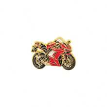 Cool Motorcycle Enamel Pins Lapel Brooch Badges, Biker Decorative Pins For Jacket Backpack Hat, Novelty Gift For Motorcycle Lovers Riders - Multicolor - View 14