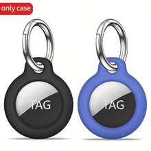 HUSQIER 2pcs AirTag Protective Case - AirTag Protective Case With Keychain, AirTag Protective Shell Anti-Scratch Keychain, Accessories For AirTag GPS Item Finder Tracker - Multicolor - View 13