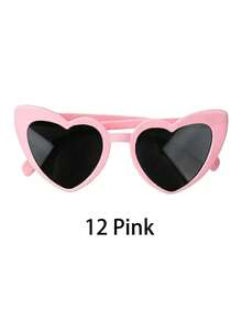 2/12/24pcs Heart-Shaped Frame Glasses, Suitable For Fashion Theme Concerts, Weddings And Store Celebration Guest Favors, Perfect For Party And Performance Looks - Eyeglasses Set - View 23