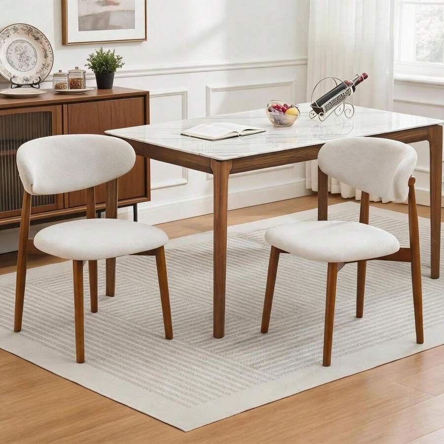 Dining Chairs - Beige - View 1