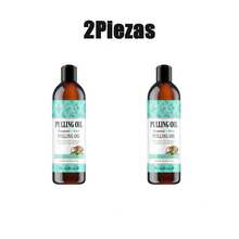 Oralhoe Enjuague bucal de coco y menta, blanqueamiento dental, aliento fresco, limpieza de olores bucales y cuidado de las encías - Líquido - Ver 6