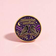 Funny Quote Lapel Pin Enamel Pins And Brooches Badge Pins For Backpacks Bags Backpack Cool Decoration Friend For Gifts - Multicolor - View 3