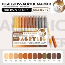 288/168/72/12 Colors High Gloss Acrylic Paint Gel Pen Set - Neutral Point (1.0mm), Multi-Color Marker Pens, Colorful Marker Pen Set, Neutral Pens, Needle Pens, Fine Line Pens, Perfect For Vibrant Color Writing And Sketching, Smooth Writing, Suitable For Painting, Highlighting, Note-Taking, Manual Making, Office Use - Multicolor - View 22