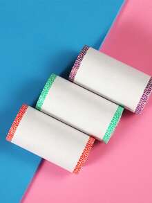 5.7cm Width * 3m Length Continuous Roll - Fits Most Mini Portable Thermal Label Printers; No Pre-Cut Sheets, Tear To Any Custom Length You Need. - Multicolor - View 2