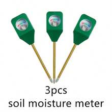 Soil Moisture Meter Tester, Suitable For Indoor/Outdoor Garden, Farm, Lawn, Potted Plants, Succulents, Soil Measurement Instrument With Easy-To-Read Pointer Dial (5.6 Inch) K8BQ - Green - View 12