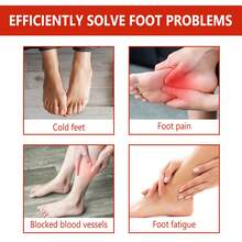 Jaysuing Warm Foot Patches (1 Pair/Bag) Self-Heating Compact Portable Foot Warmers Fast Heating Foot Pads - A - View 5