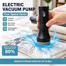 Two-In-One Vacuum Machine With Vacuum & Inflation Functions. Portable Design, Ideal For Pool Floats, Air Beds, Mattresses, Swim Rings, Inflatable Mats & Toys.Also For Vacuum Storage Bags And Clothes Organization. Ideal For Home And Outdoor Camping. - Multicolor - View 1