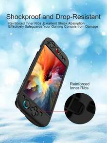 Compatible With Switch 2, Anti-Drop Protective Case, Anti-Slip, Anti-Sweat, Anti-Scratch, Enhances Gaming Operation Feel And Experience - View 3