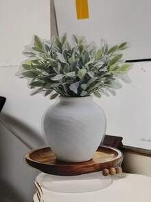 Acrylic Vase Bedroom Entryway Tabletop Decorative Ornament - 1PC - Off-white - View 7