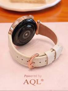 18mm 20mm 22mm 極簡主義高級皮革手錶錶帶，適用於 Galaxy Watch 6 5 4 40mm 44mm、Galaxy Watch 5 Pro、Galaxy Active 2、Watch 6 4 以及 Watch GT6/GT5/GT4/GT3/GT2 Pro，舒適女款 - 22mm - 查看 11