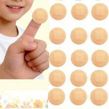 120pcs Mini Round Waterproof Bandages, Cartoon Pattern, Breathable & Hypoallergenic, Skin-Friendly & Gentle, Easy To Apply & Removable, Random Pattern, Suitable For First Aid Kit - Multi-color - View 12