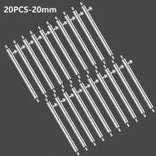 10PCS/20PCS Quick Release Watch Pins, 1.5mm Diameter Stainless Steel Spring Bars, 20mm/22mm Length, Watch Band Accessories Compatible With Xiaomi/ Watch Band Opener Repair Tool Kit - Silver - View 10