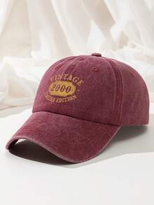 1pc Vintage 2000 Limited Edition Baseball Cap, Washed Polyester Dad Hat For Men Women, Retro 2000 Birthday Gifts Distressed Trucker Cap Sun Hat - A - View 16