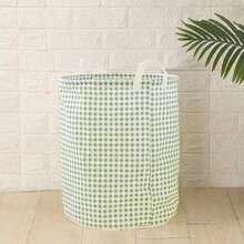 Clothes Storage Basket Toy Storage Foldable Waterproof - Green - View 6